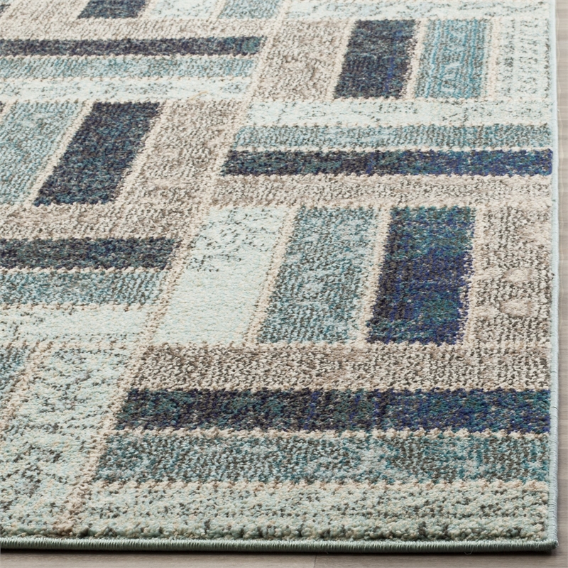 Safavieh Monaco Grey Contemporary Rug - 6'7