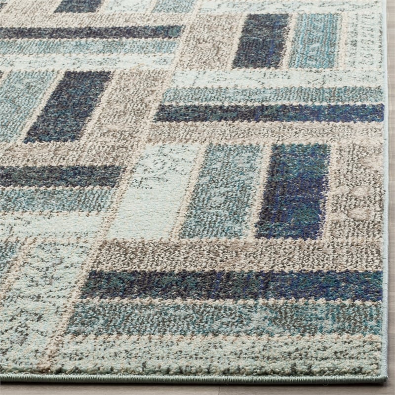 Safavieh Monaco Grey Contemporary Rug - 9' x 12'