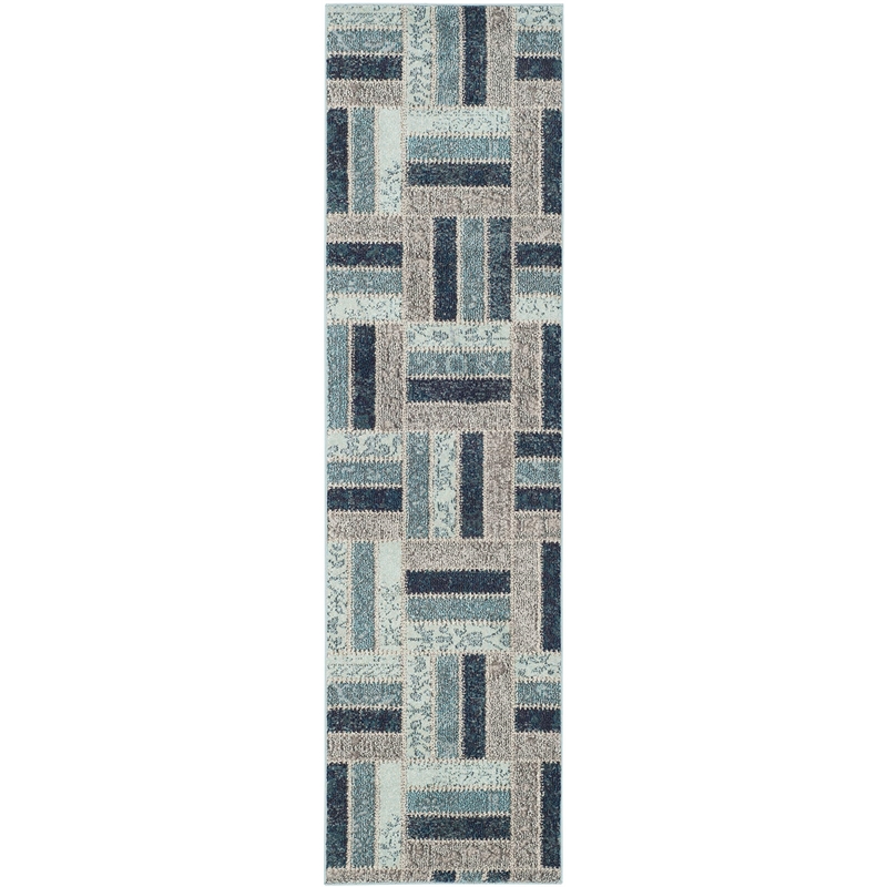 Safavieh Monaco Grey Contemporary Rug - Runner 2'2