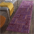 Safavieh Monaco Purple Contemporary Rug - Runner 2'2