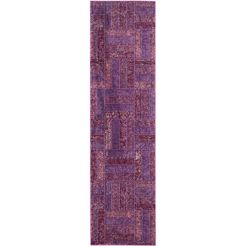 Safavieh Monaco Purple Contemporary Rug - Runner 2'2
