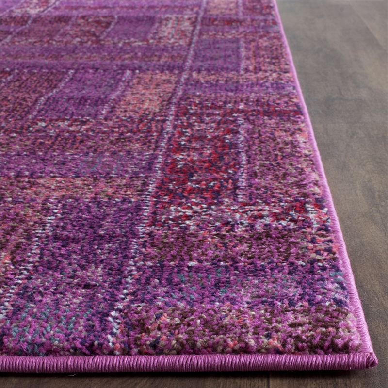 Safavieh Monaco Purple Contemporary Rug - Runner 2'2