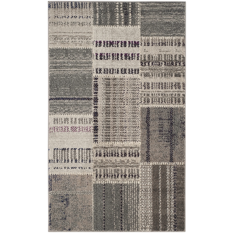 Safavieh Monaco Grey Contemporary Rug - 3' x 5'