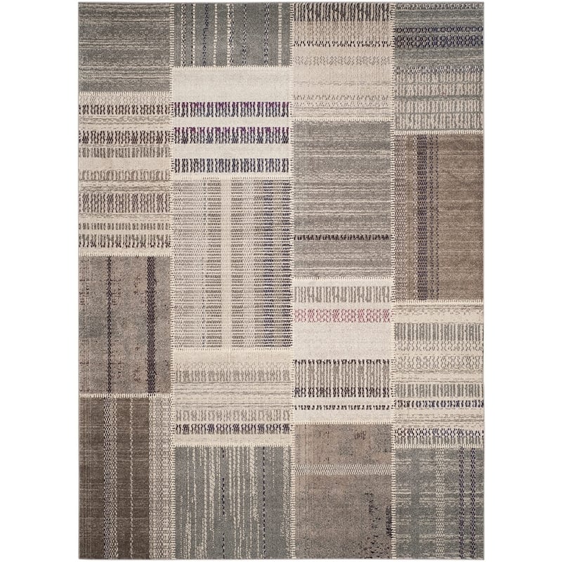 Safavieh Monaco Grey Contemporary Rug - 8' x 11'
