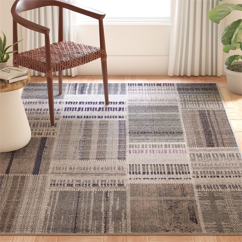 Safavieh Monaco Grey Contemporary Rug - 9' x 12'