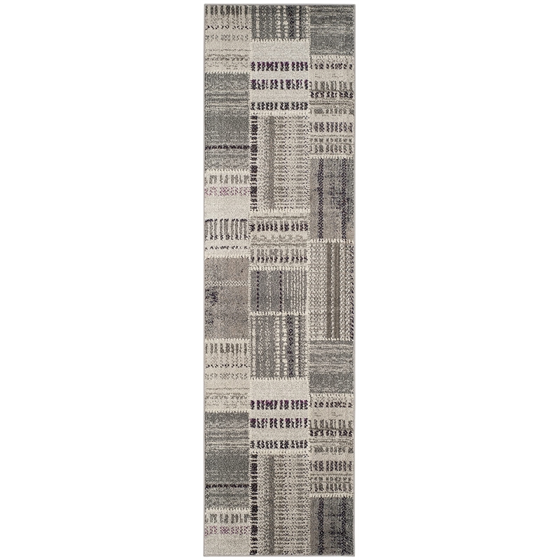 Safavieh Monaco Grey Contemporary Rug - Runner 2'2