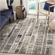 Safavieh Monaco Grey Contemporary Rug - 4' x 5'7