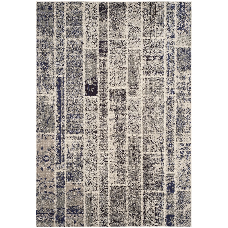 Safavieh Monaco Grey Contemporary Rug - 4' x 5'7