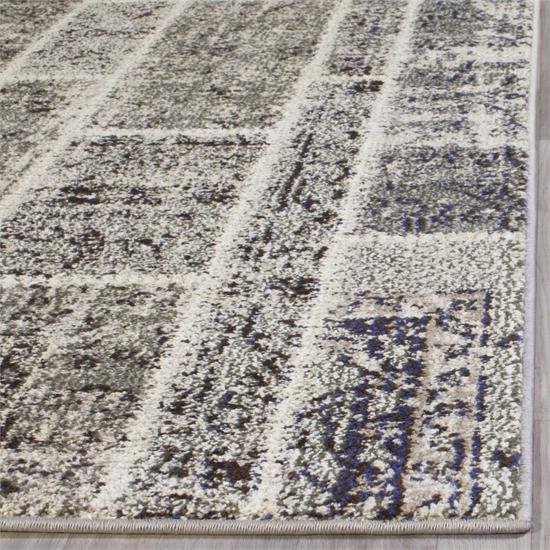 Safavieh Monaco Grey Contemporary Rug - 6'7
