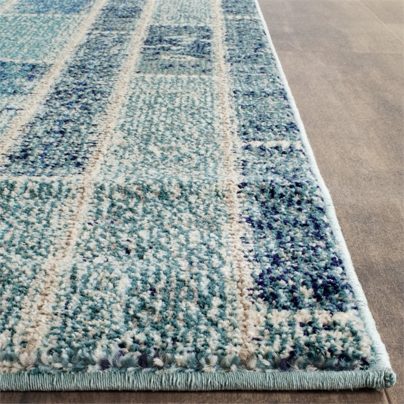 Safavieh Monaco Blue Contemporary Rug - 3' x 5'