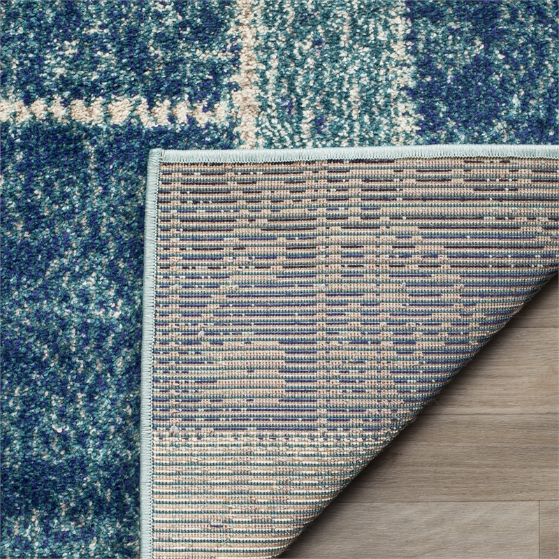 Safavieh Monaco Blue Contemporary Rug - 4' x 5'7