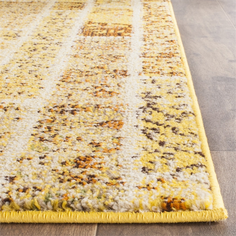 Safavieh Monaco Yellow Contemporary Rug - 4' x 5'7