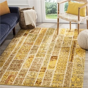 Safavieh Monaco Yellow Contemporary Rug - 5'1&quot x 7'7&quot