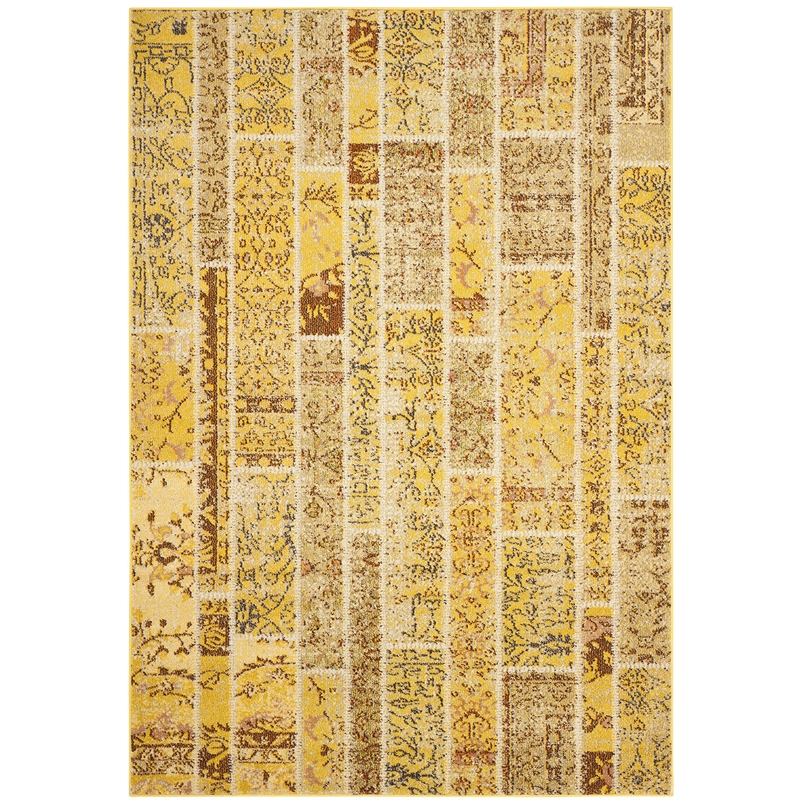 Safavieh Monaco Yellow Contemporary Rug - 5'1