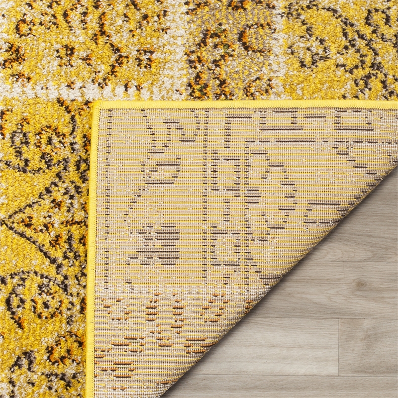 Safavieh Monaco Yellow Contemporary Rug - 6'7