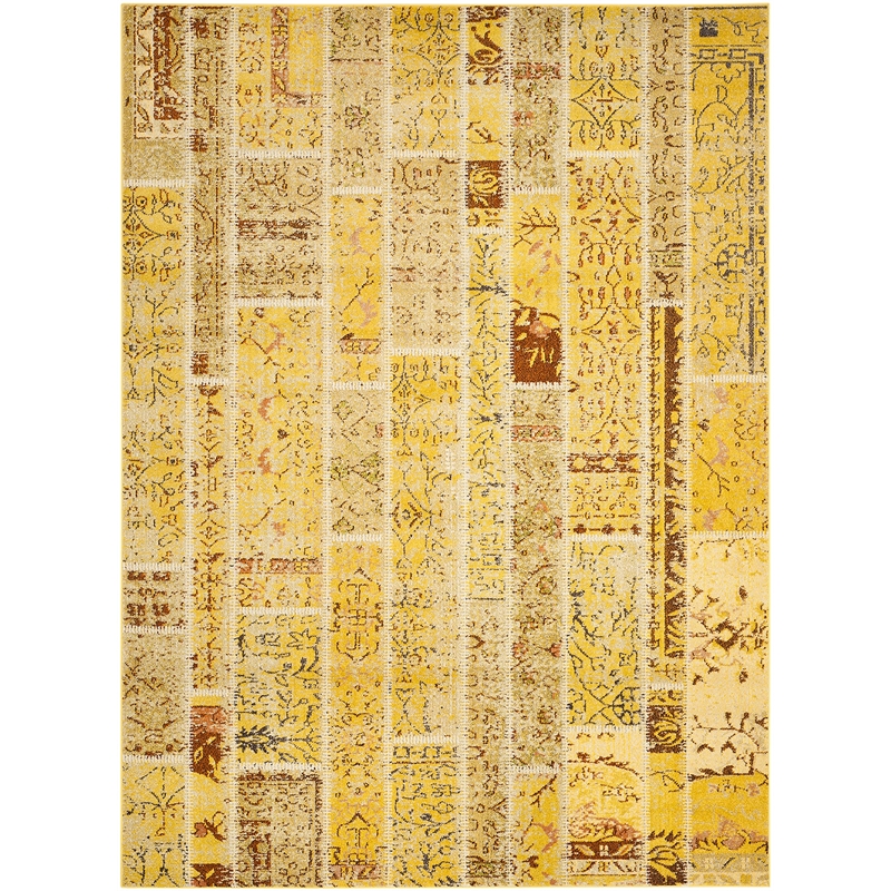 Safavieh Monaco Yellow Contemporary Rug - 8' x 11'