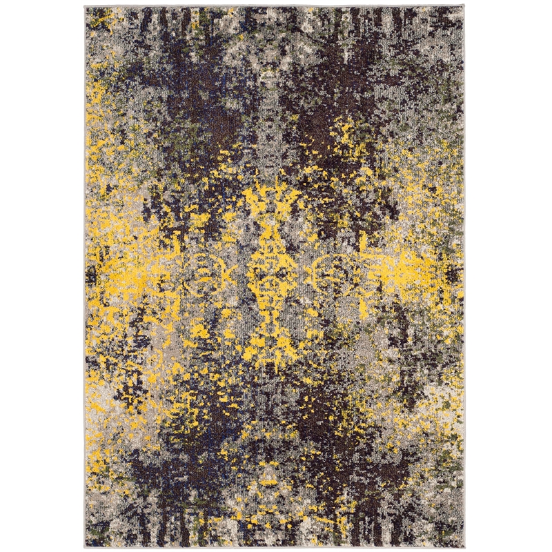 Safavieh Monaco Grey Contemporary Rug - 4' x 5'7