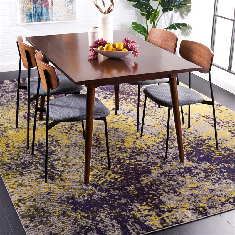 Safavieh Monaco Grey Contemporary Rug - 8' x 11'