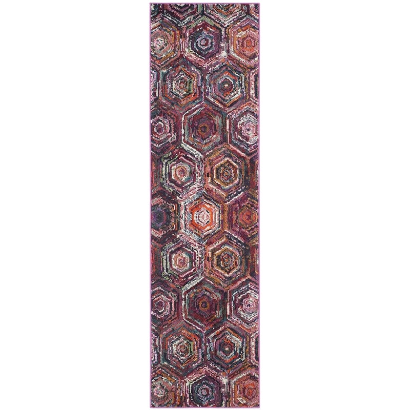 Safavieh Monaco Pink Contemporary Rug - 2'2