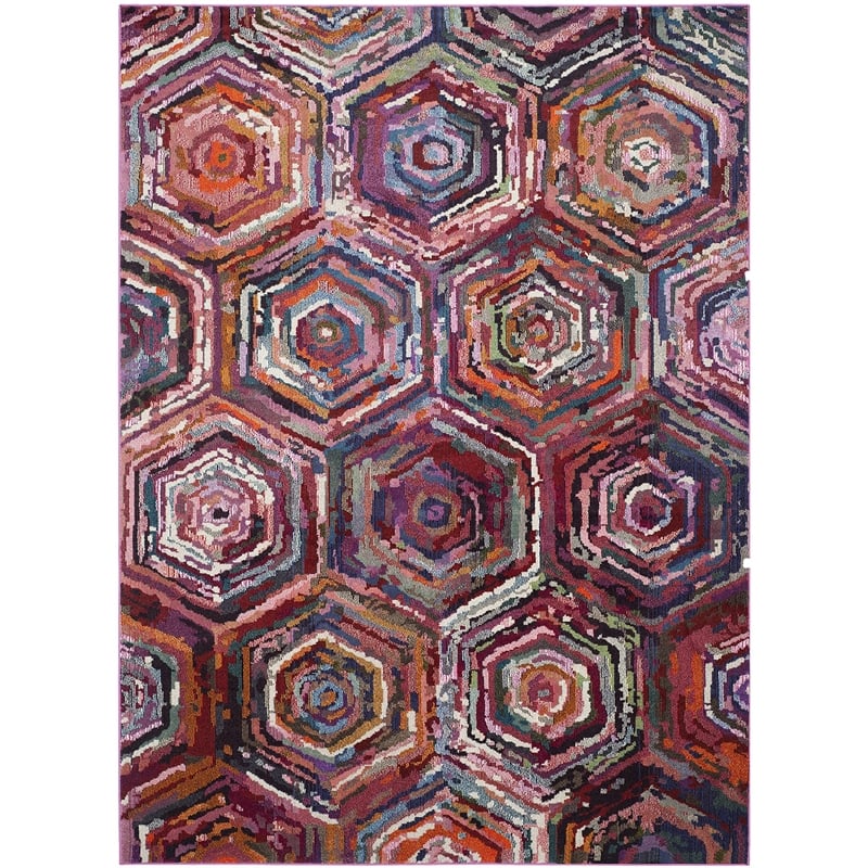 Safavieh Monaco Pink Contemporary Rug - 8' x 11'