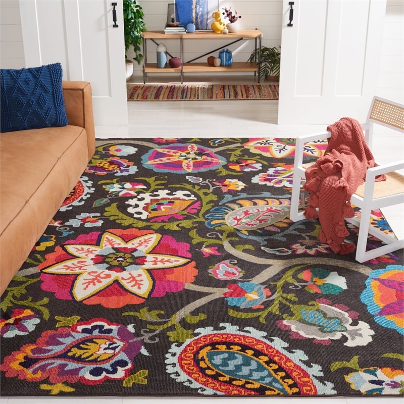 Safavieh Monaco Brown Contemporary Rug - 9' x 12'