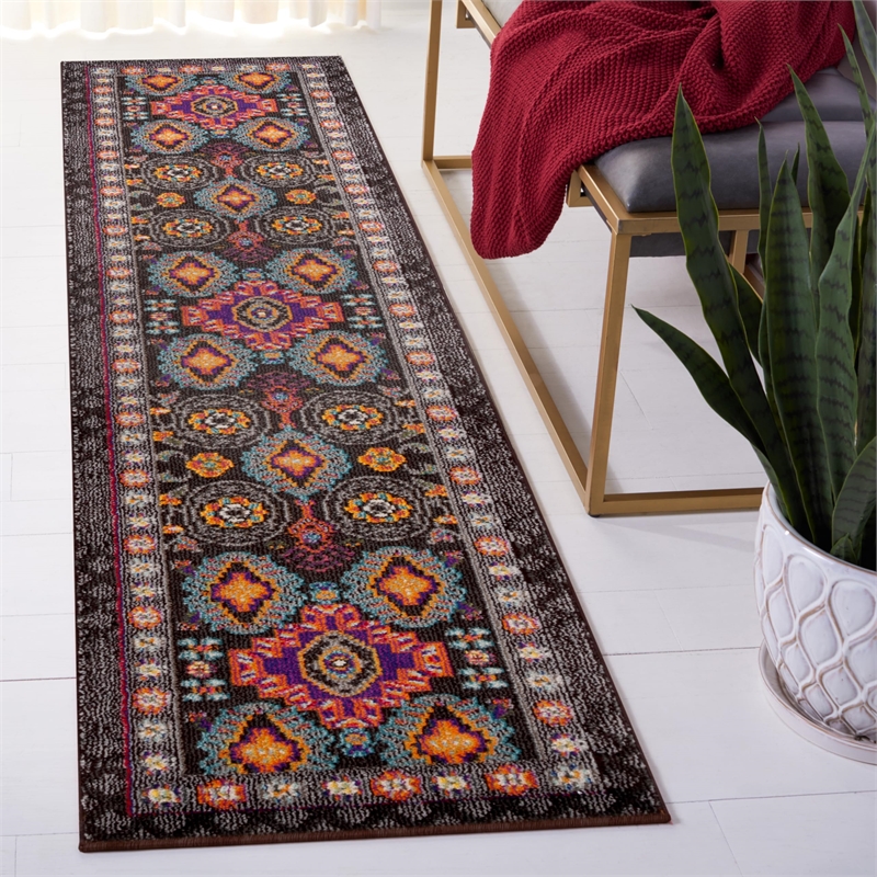 Safavieh Monaco Brown Contemporary Rug - 2'2