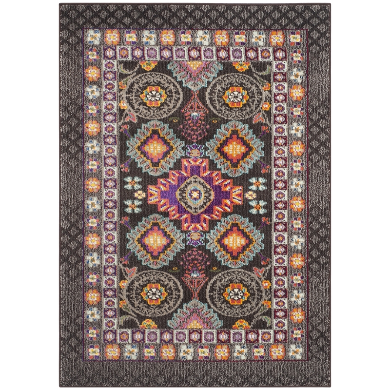 Safavieh Monaco Brown Contemporary Rug - 4' x 5'7