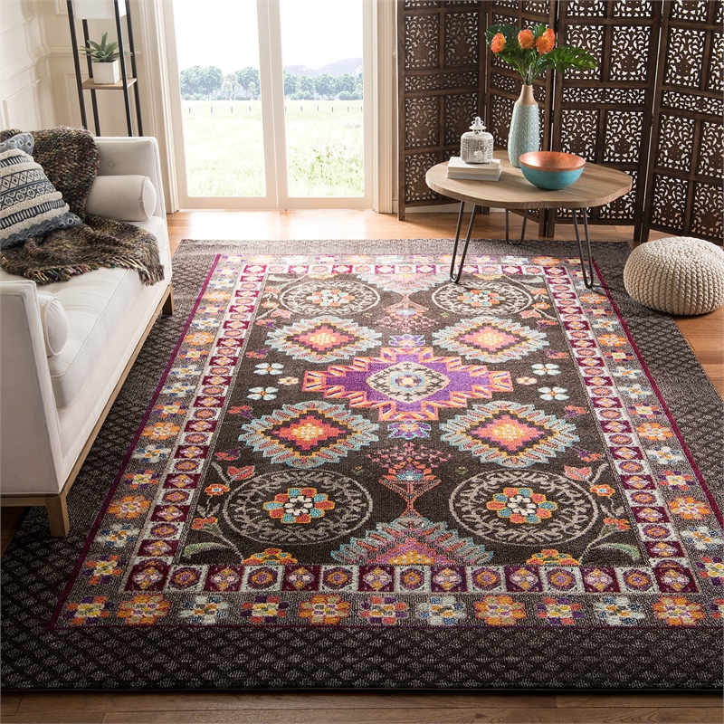 Safavieh Monaco Brown Contemporary Rug - 8' x 11'
