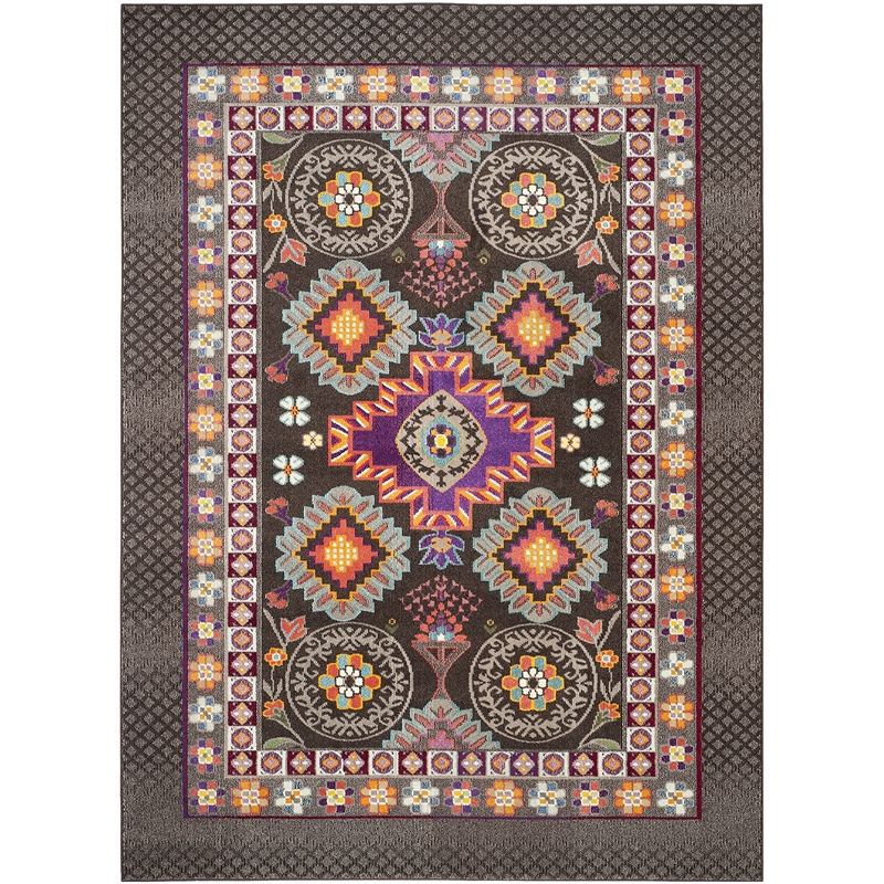 Safavieh Monaco Brown Contemporary Rug - 8' x 11'