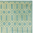 Safavieh Mosaic Aqua Traditional Rug - 4' x 6'