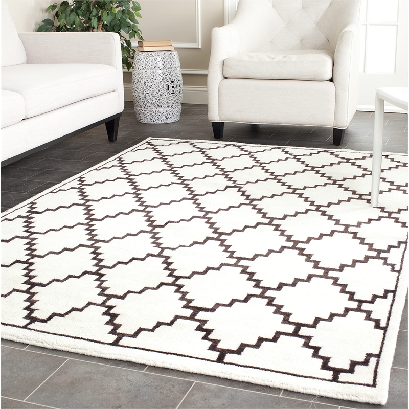Safavieh Mosaic Beige Contemporary Rug - 6' x 9'