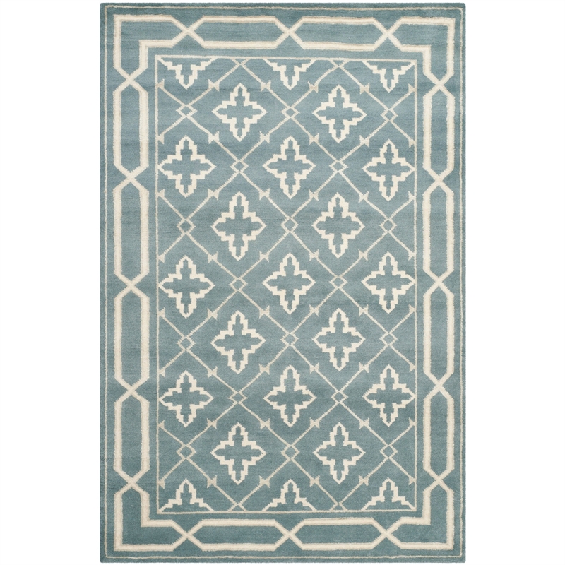 Safavieh Mosaic Blue Traditional Rug - 4' x 6'