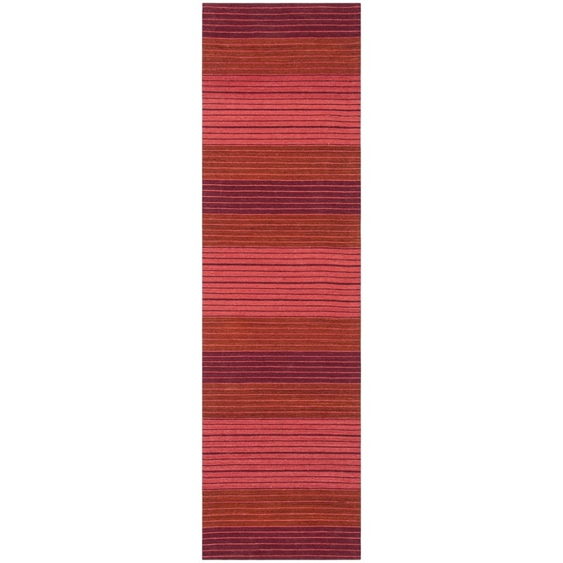 Safavieh Marbella Red Contemporary Rug - Runner 2'3