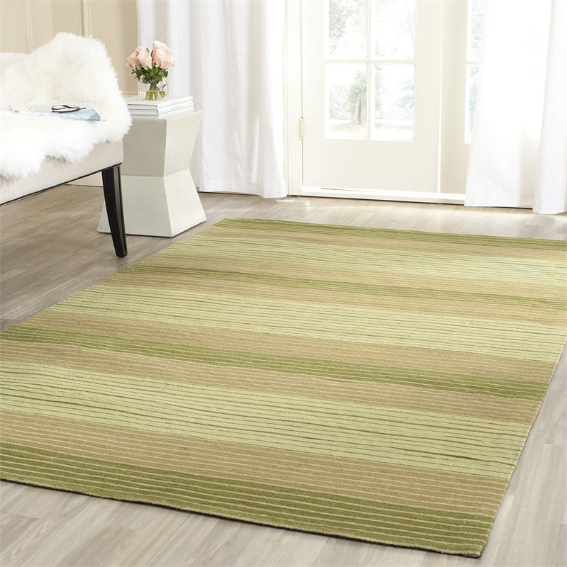 Safavieh Marbella Green Contemporary Rug - 4' x 6'