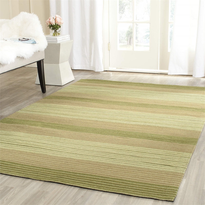 Safavieh Marbella Green Contemporary Rug - 5' x 8'