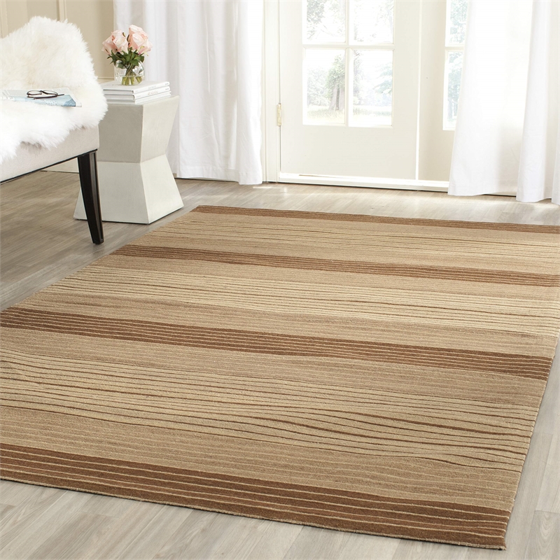 Safavieh Marbella Beige Contemporary Rug - 6' x 9'