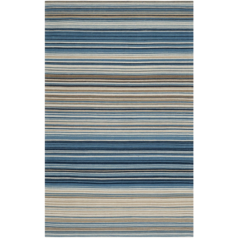 Safavieh Marbella Blue Contemporary Rug - 5' x 8'