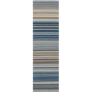 Safavieh Marbella Blue Contemporary Rug - Runner 2'3&quot x 6'