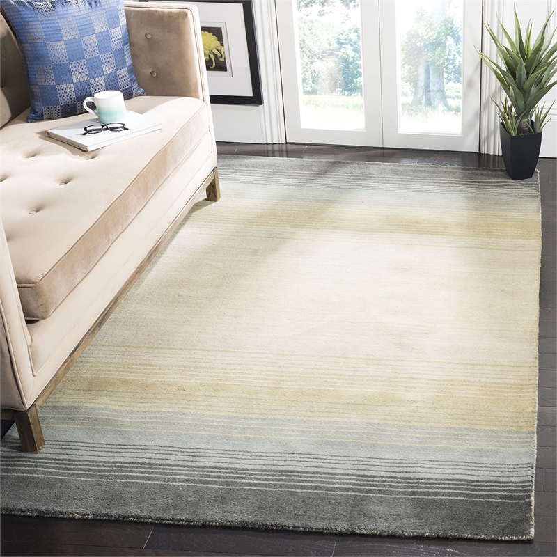 Safavieh Martha Stewart Pewter Contemporary Rug - 4' x 6'