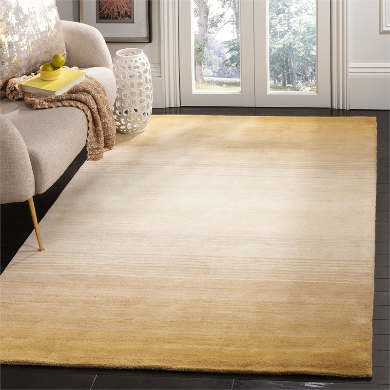 Safavieh Martha Stewart Gold Contemporary Rug - 4' x 6'