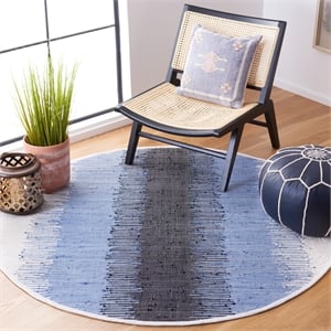Safavieh Montauk Grey Contemporary Rug - Round 6'