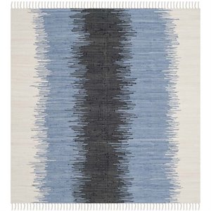 safavieh montauk grey contemporary rug - square 4'