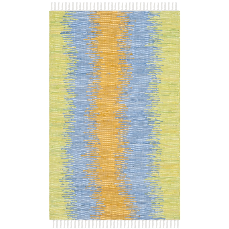 Safavieh Montauk Green Contemporary Rug - Runner 2'6