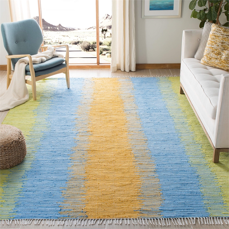 Safavieh Montauk Green Contemporary Rug - Square 6'