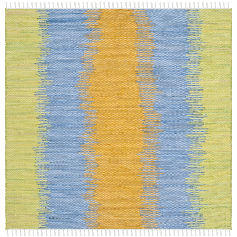 Safavieh Montauk Green Contemporary Rug - Square 6'