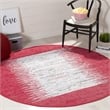 Safavieh Montauk Ivory Contemporary Rug - Round 6'