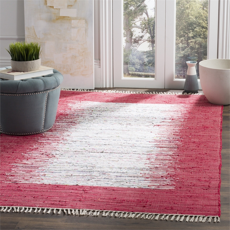 Safavieh Montauk Ivory Contemporary Rug - Square 6'