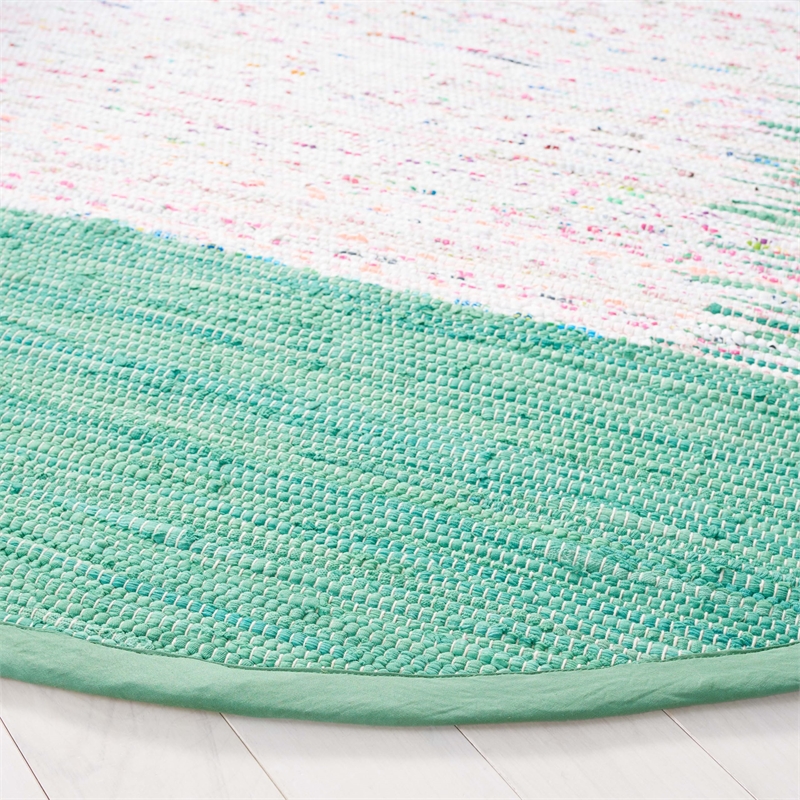 Safavieh Montauk Ivory Contemporary Rug - Round 6'