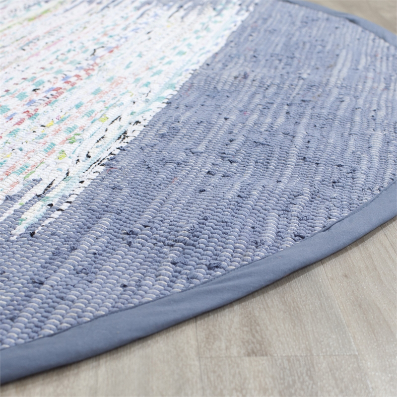 Safavieh Montauk Ivory Contemporary Rug - Round 4'