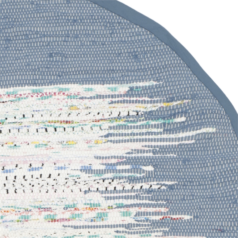 Safavieh Montauk Ivory Contemporary Rug - Round 4'